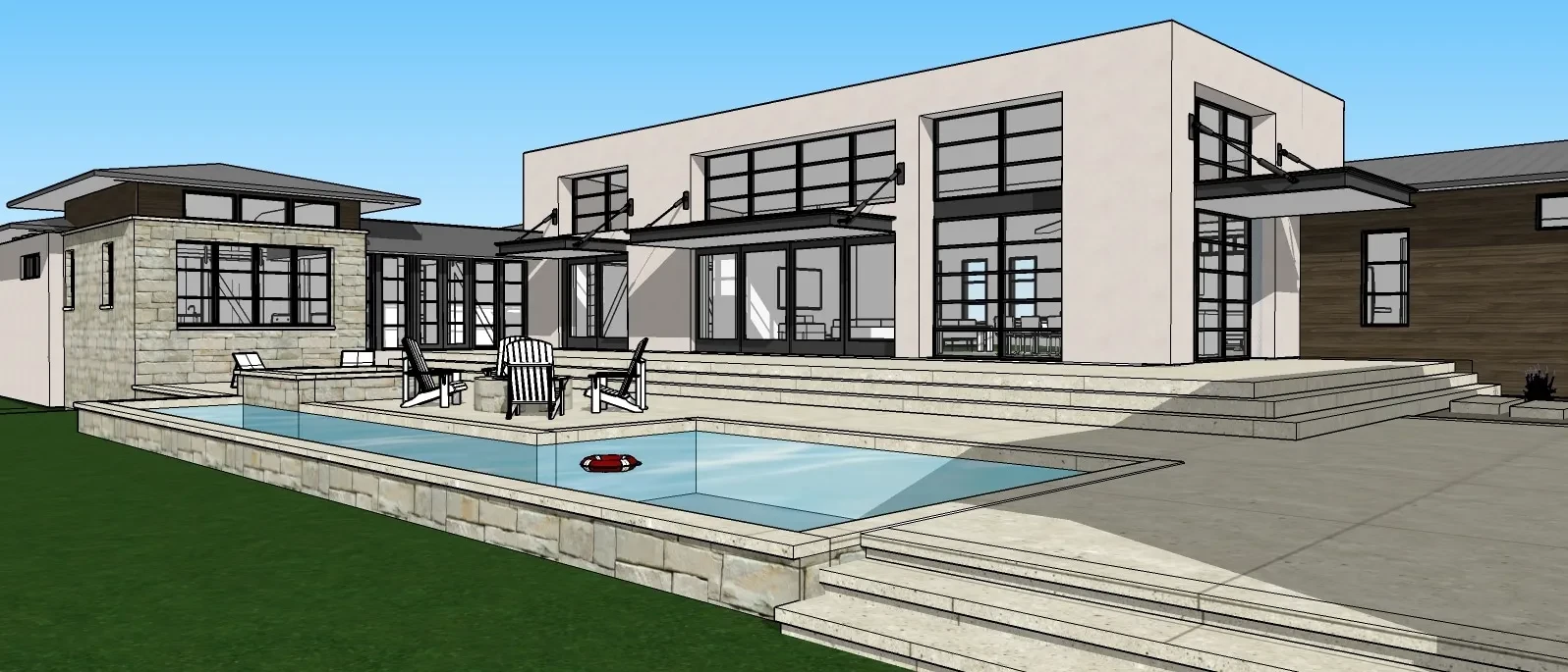 Spanish Oaks Home Design - custom home by Jenkins Design Build Austin TX