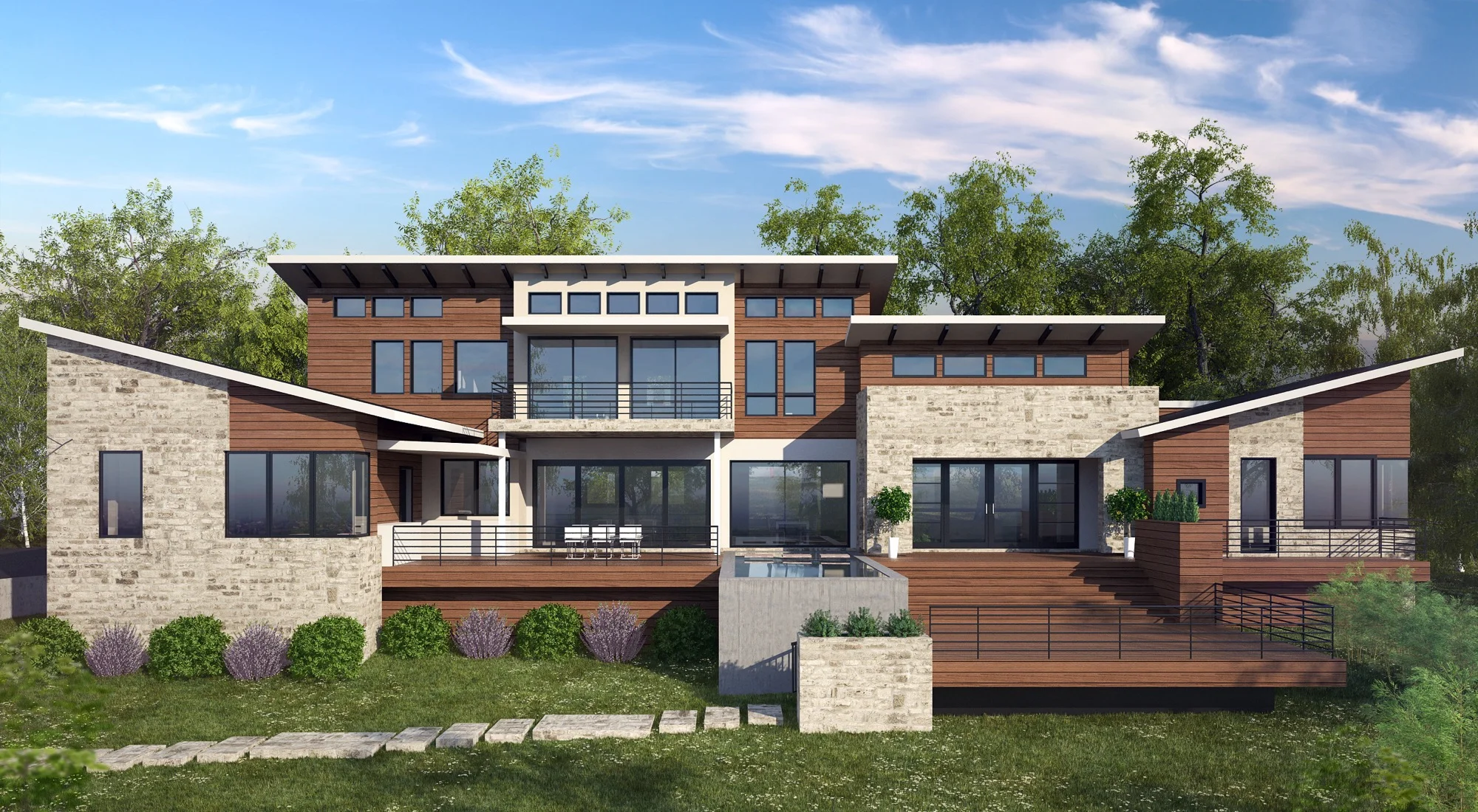 Luxury Home Show Design - custom home by Jenkins Design Build Austin TX