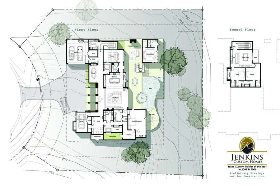 Unique Design Challenges - custom home by Jenkins Design Build Austin TX