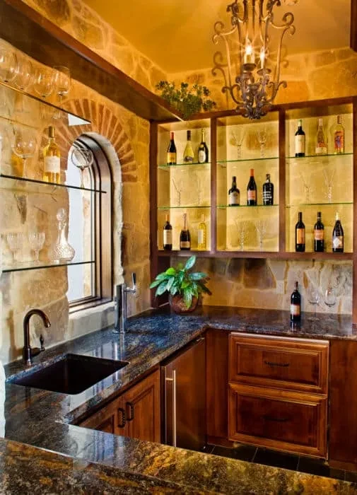 Great Cabinet Details - custom home by Jenkins Design Build Austin TX