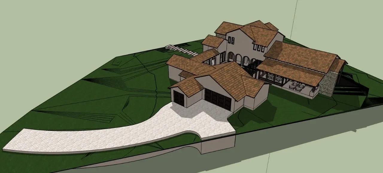 Bella Cortile Design - custom home by Jenkins Design Build Austin TX