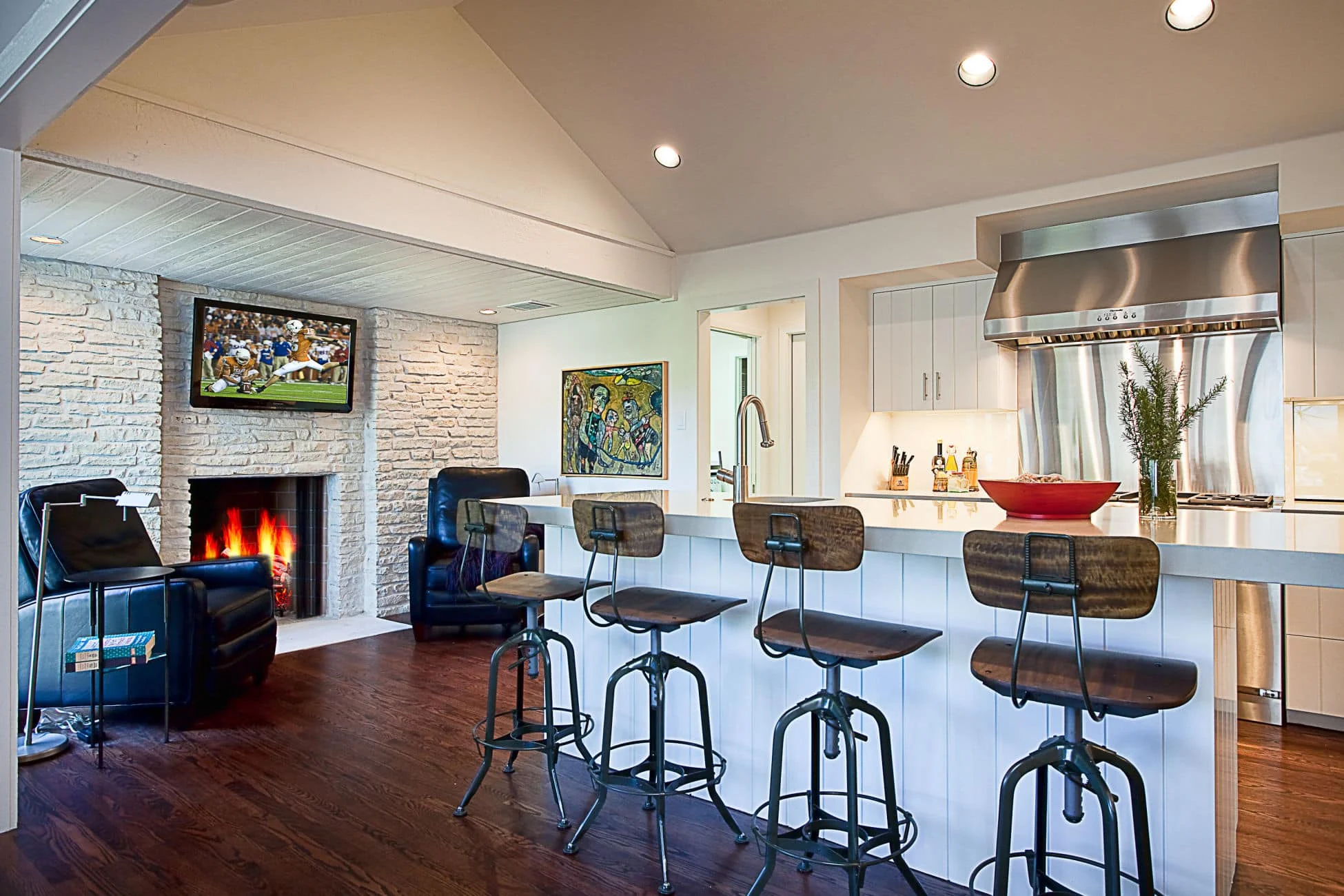 Architect-led Remodel - custom home by Jenkins Design Build Austin TX