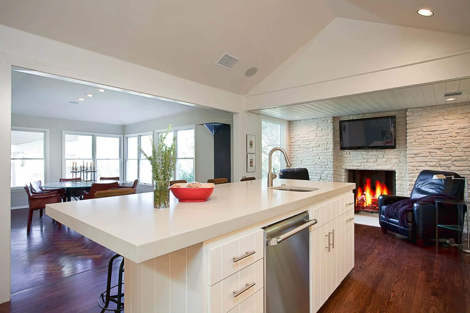 Architect-led Remodel - custom home by Jenkins Design Build Austin TX
