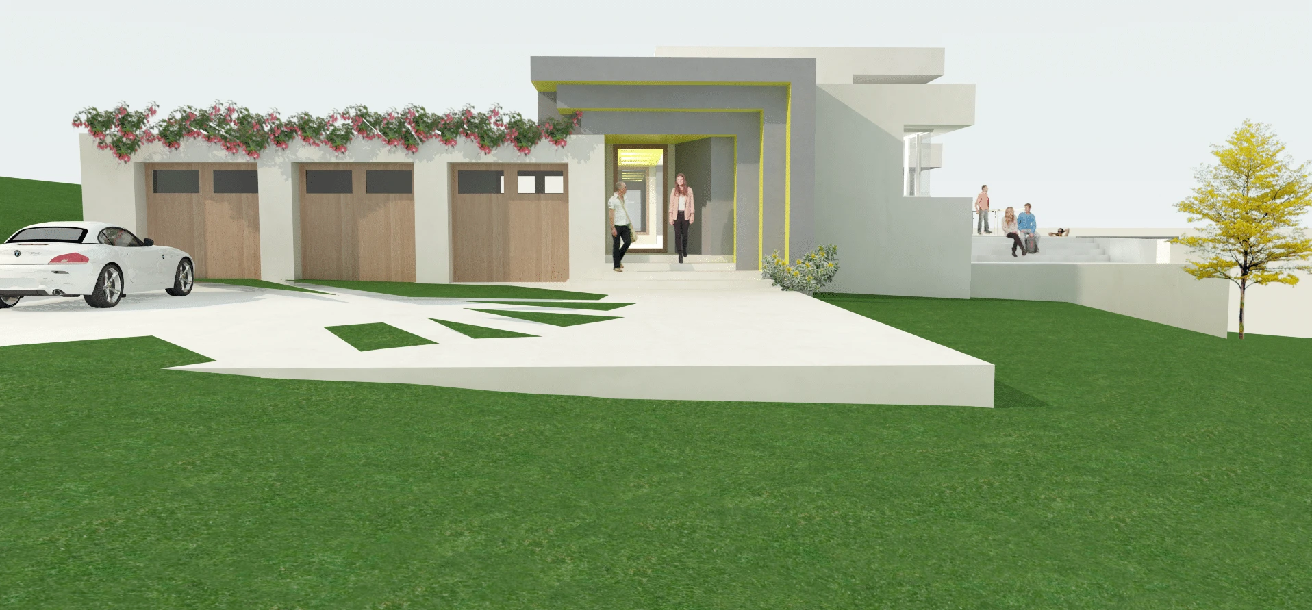 Modern Estate - custom home by Jenkins Design Build Austin TX