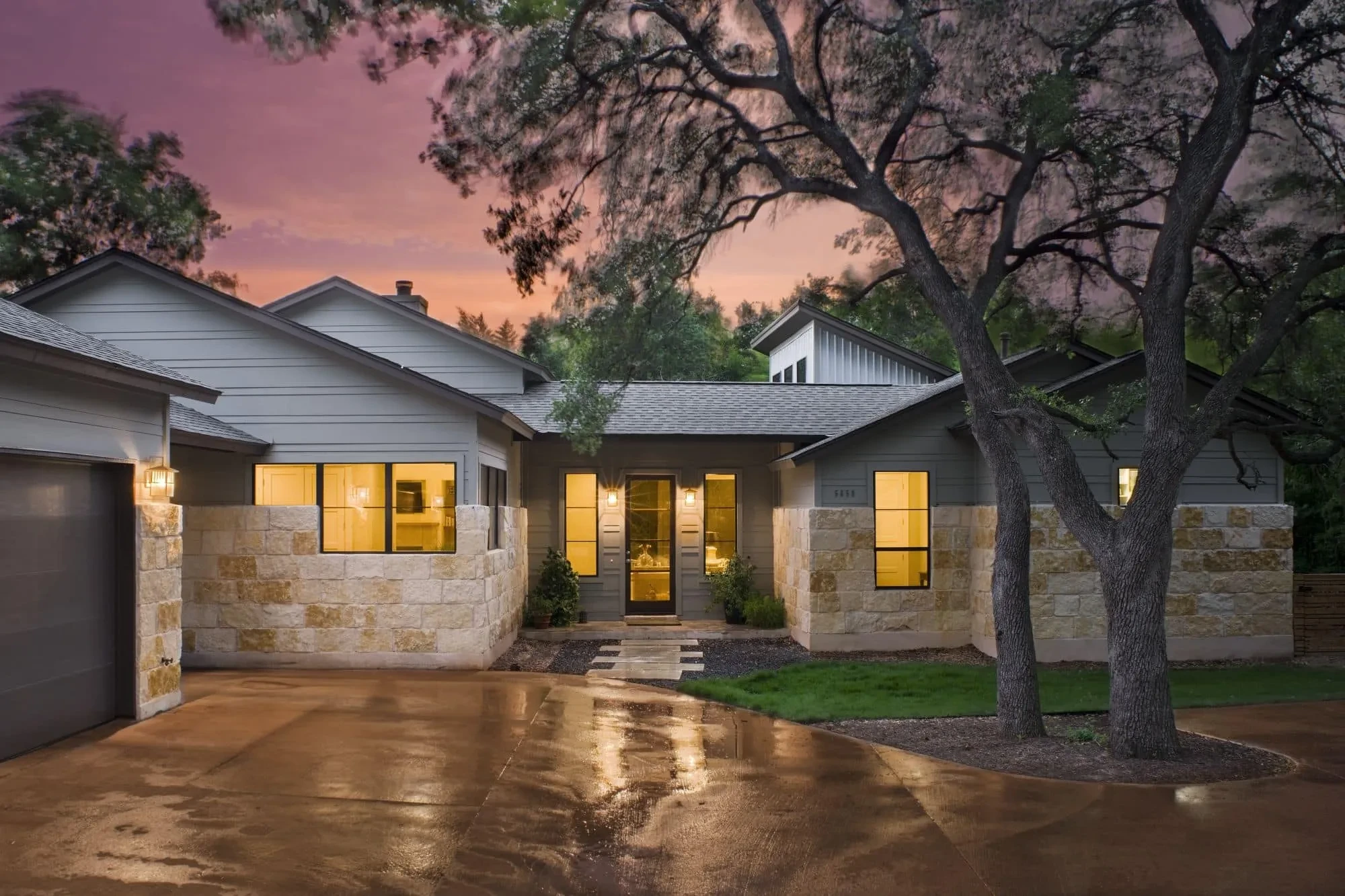 Award Winning Hill Country Home - custom home by Jenkins Design Build Austin TX