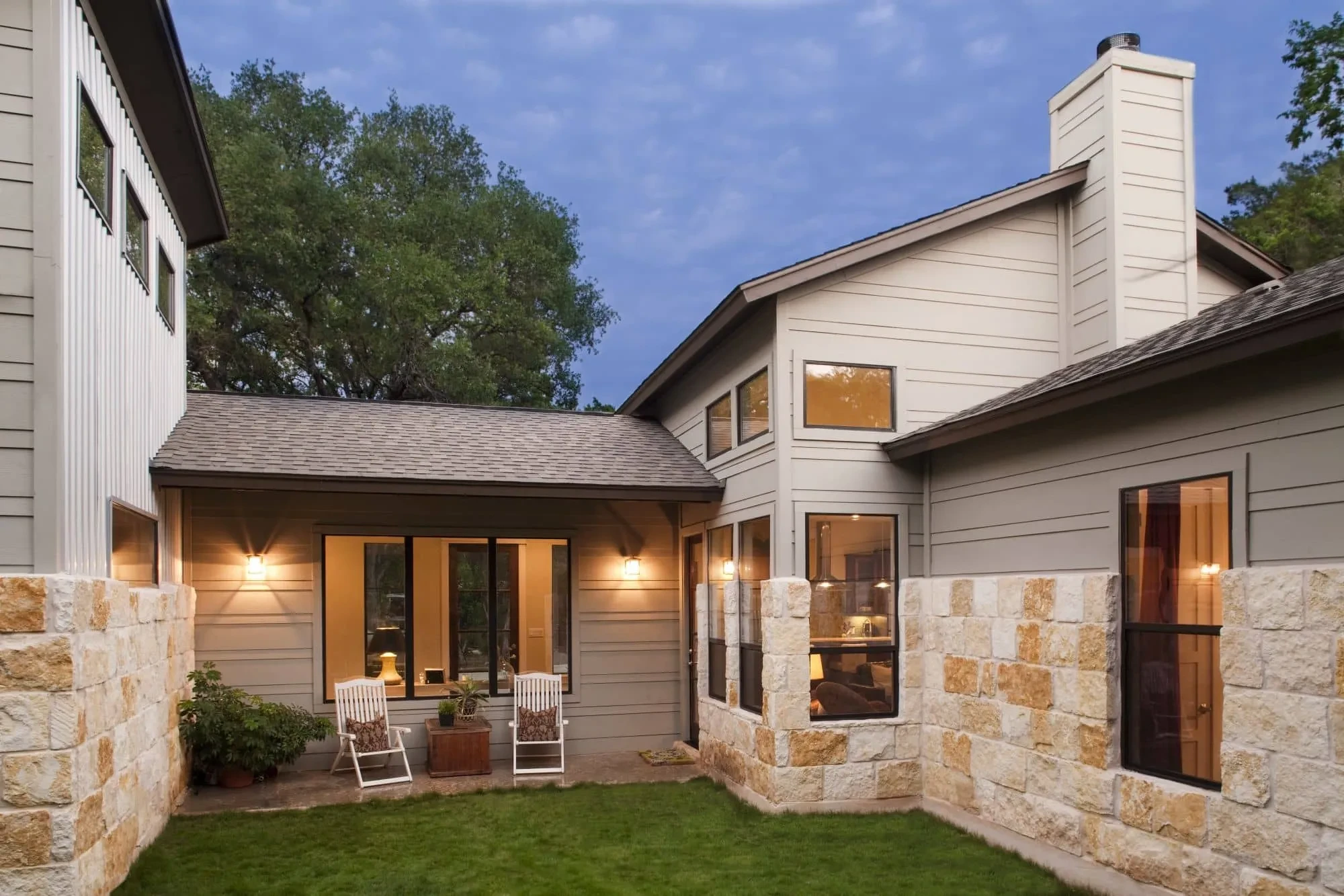Award Winning Hill Country Home - custom home by Jenkins Design Build Austin TX