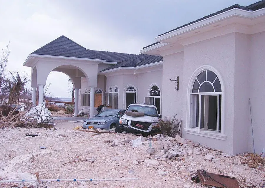 Cayman Islands ICF home that withstood Hurricane Ivan’s storm surge and battering debris