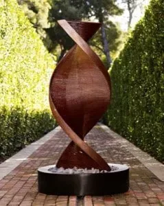Twisted Copper Fountain