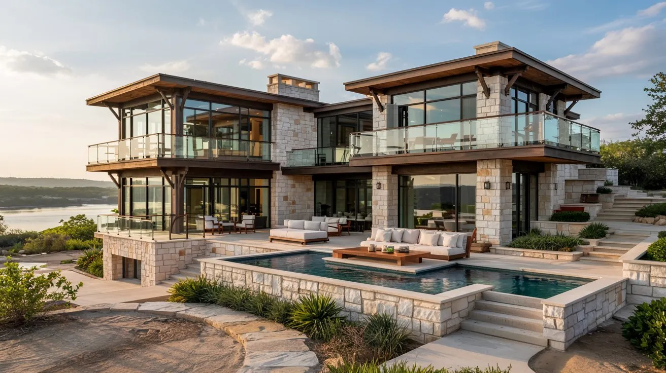 Custom Home Builder in The Peninsula at Rough Hollow, Lakeway TX
