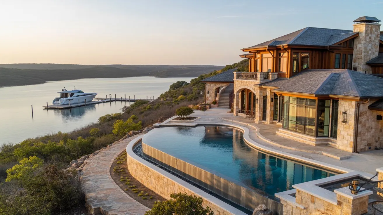 Custom Home Builder in The Hollows on Lake Travis, TX