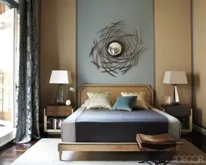 designer bedrooms blue