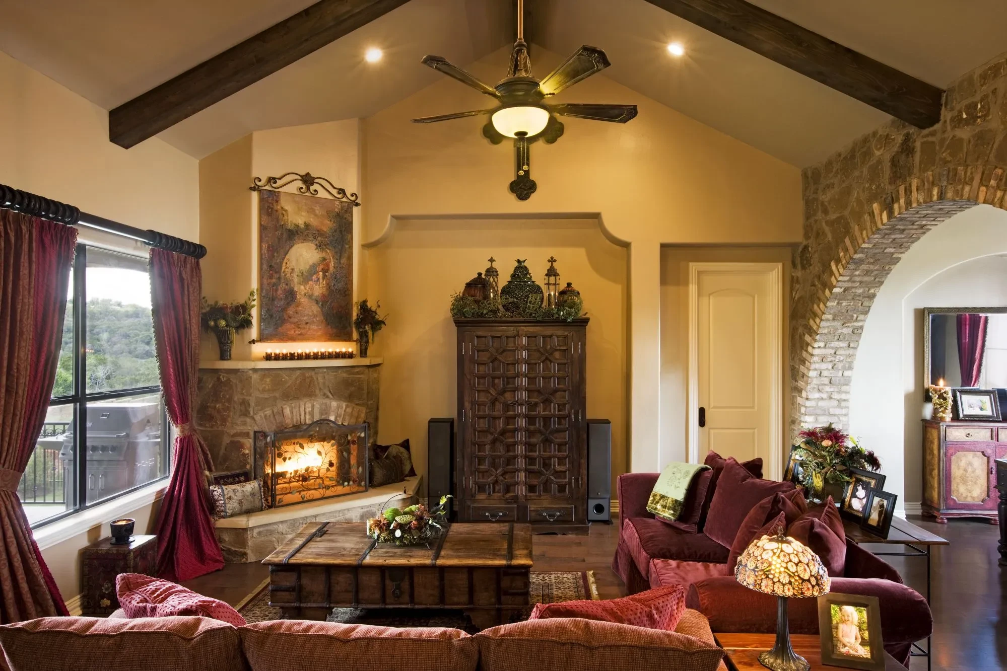 Golf Course Custom Home - custom home by Jenkins Design Build Austin TX
