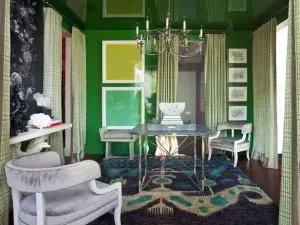 emerald and black