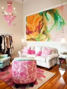 go bold with hot pink