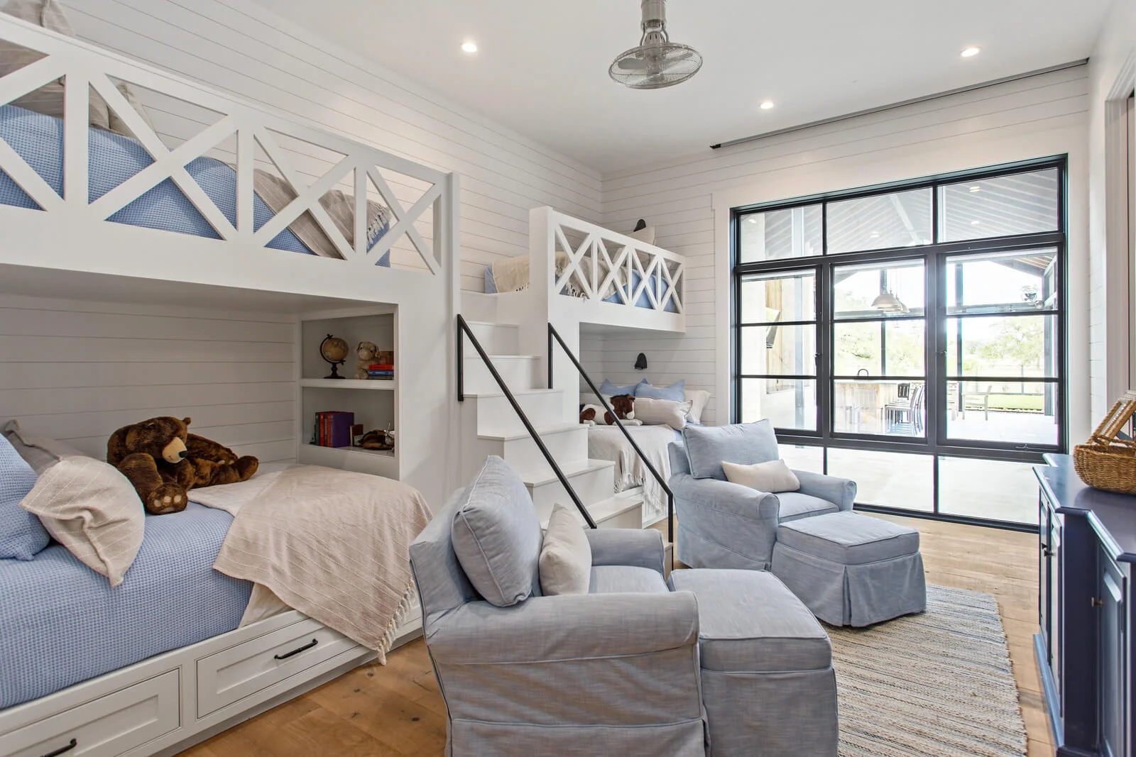 Guest Suites ' Private Rooms - custom home by Jenkins Design Build Austin TX