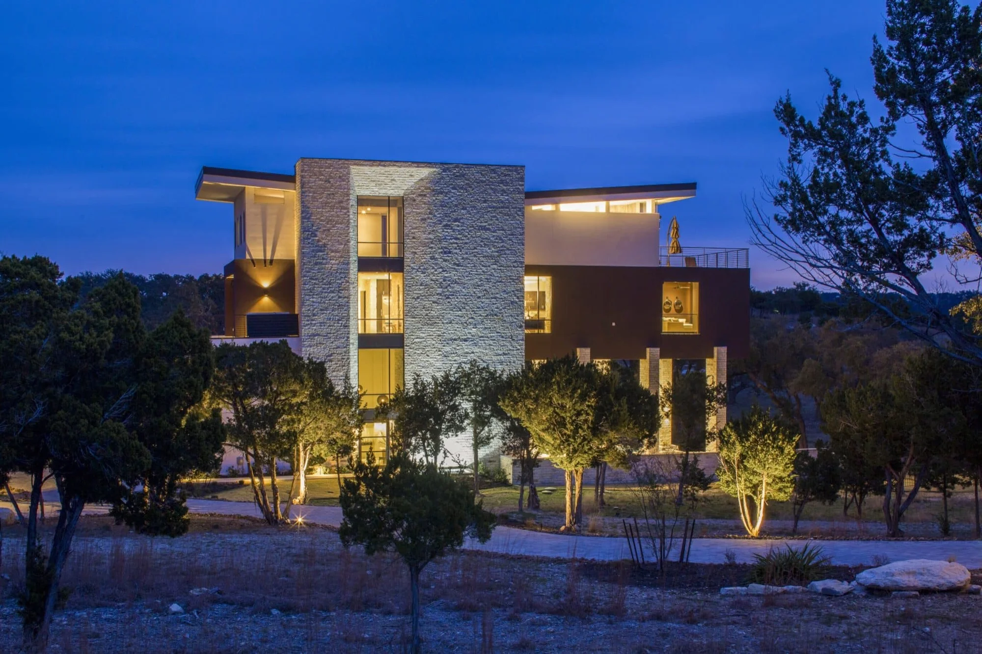Her Own Ship in the Sky - custom home by Jenkins Design Build Austin TX