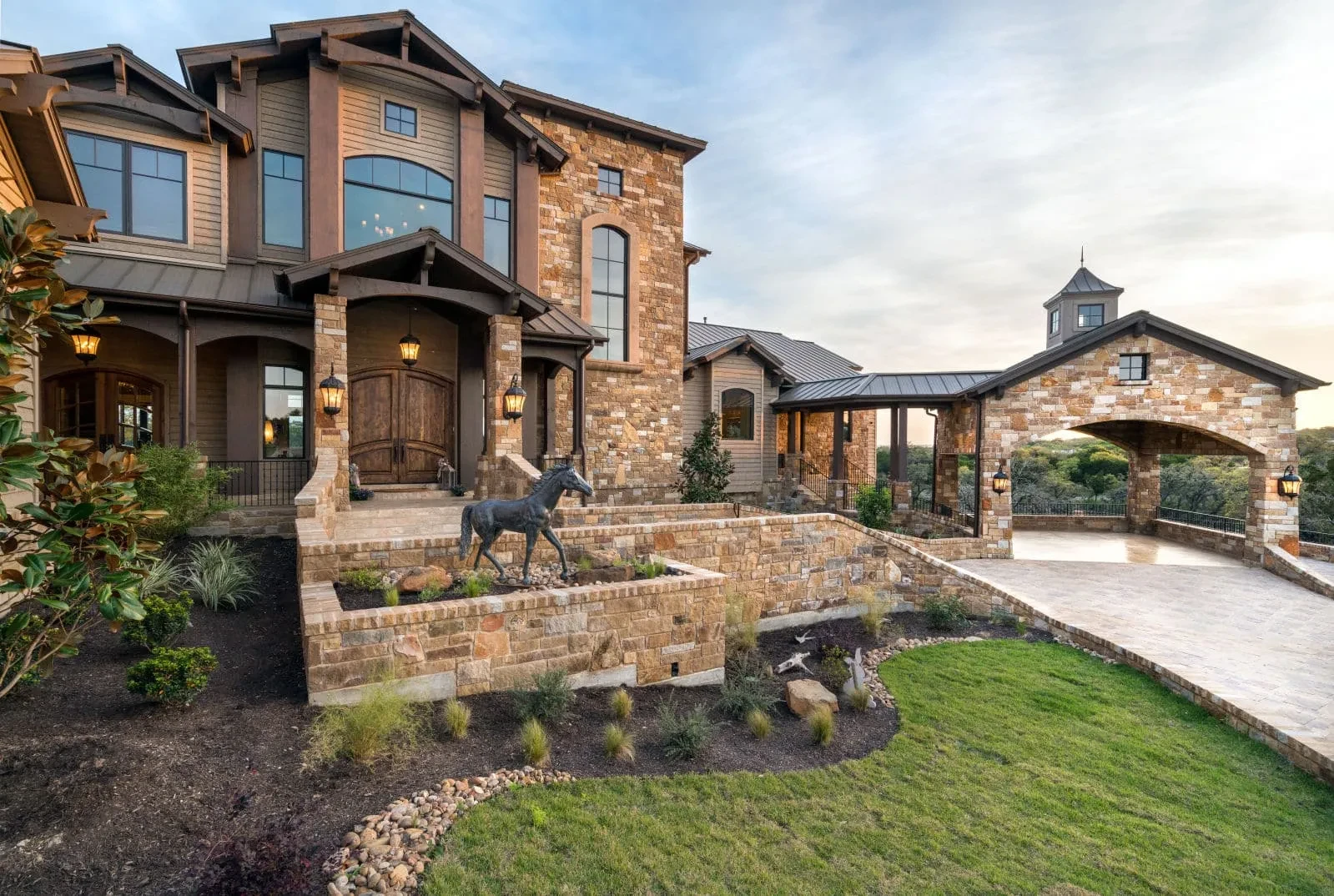 The Engineer - custom home by Jenkins Design Build Austin TX