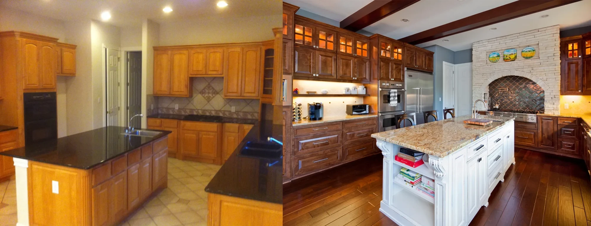 Great Cabinet Details - custom home by Jenkins Design Build Austin TX