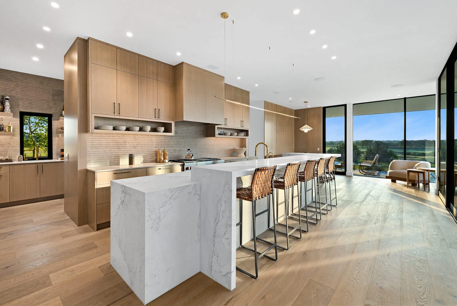 Kitchen ' Culinary Spaces - custom home by Jenkins Design Build Austin TX