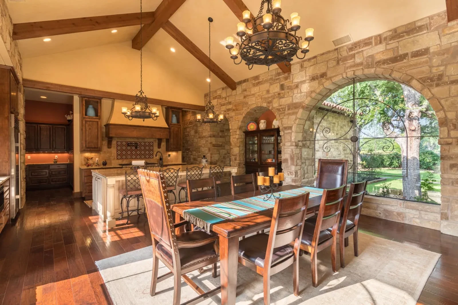 The Courtyard - custom home by Jenkins Design Build Austin TX