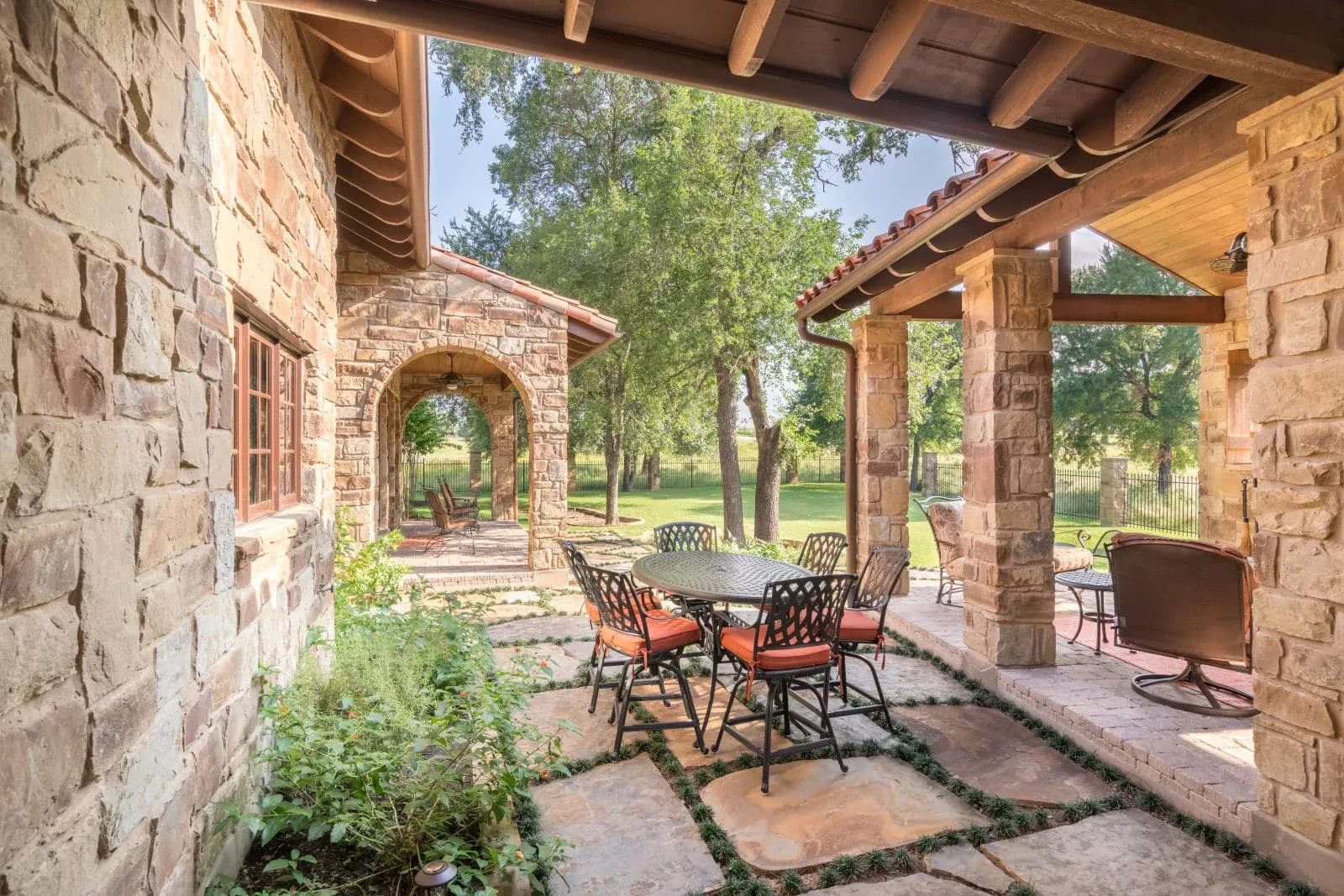 The Courtyard - custom home by Jenkins Design Build Austin TX