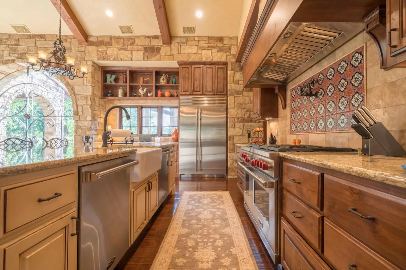 The Courtyard - custom home by Jenkins Design Build Austin TX