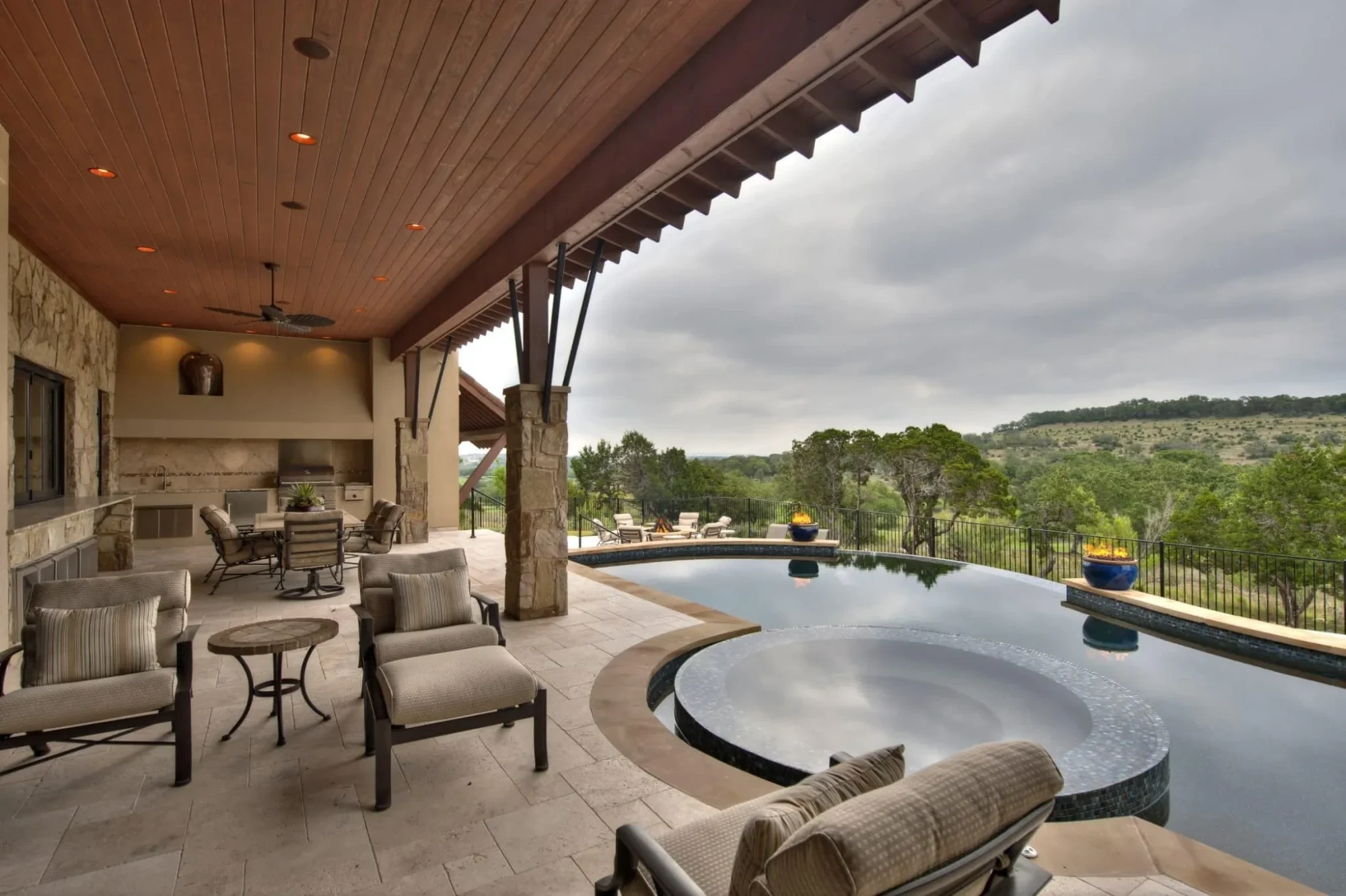 Golf Course Home Spanish Oaks - custom home by Jenkins Design Build Austin TX