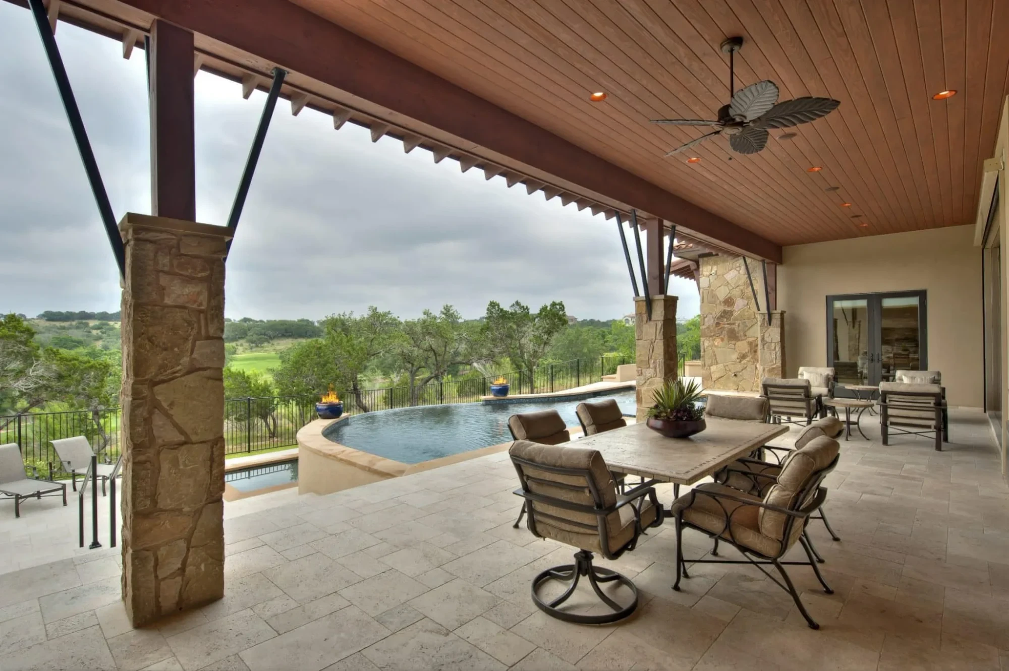 Golf Course Home Spanish Oaks - custom home by Jenkins Design Build Austin TX