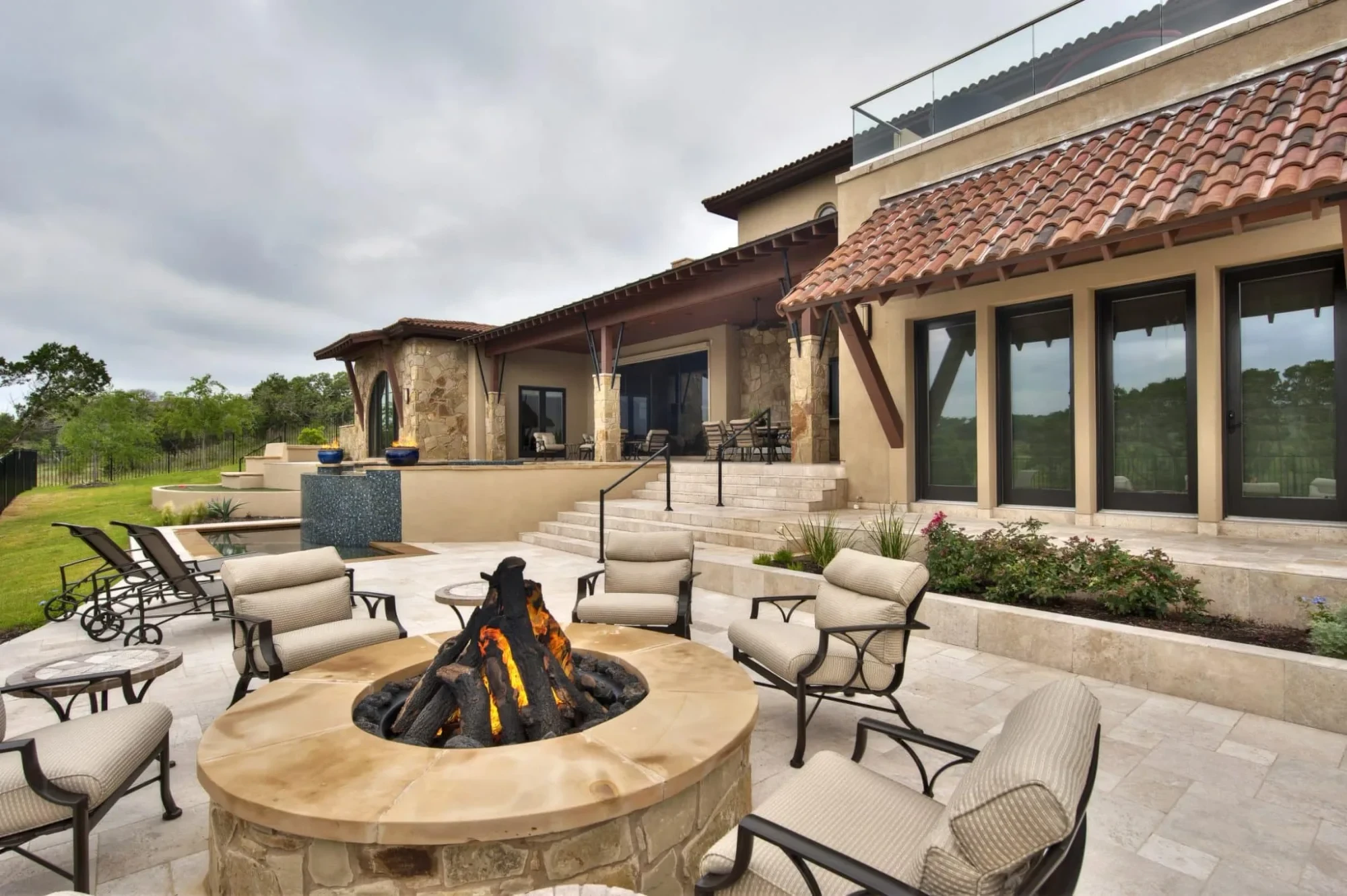 Golf Course Home Spanish Oaks - custom home by Jenkins Design Build Austin TX
