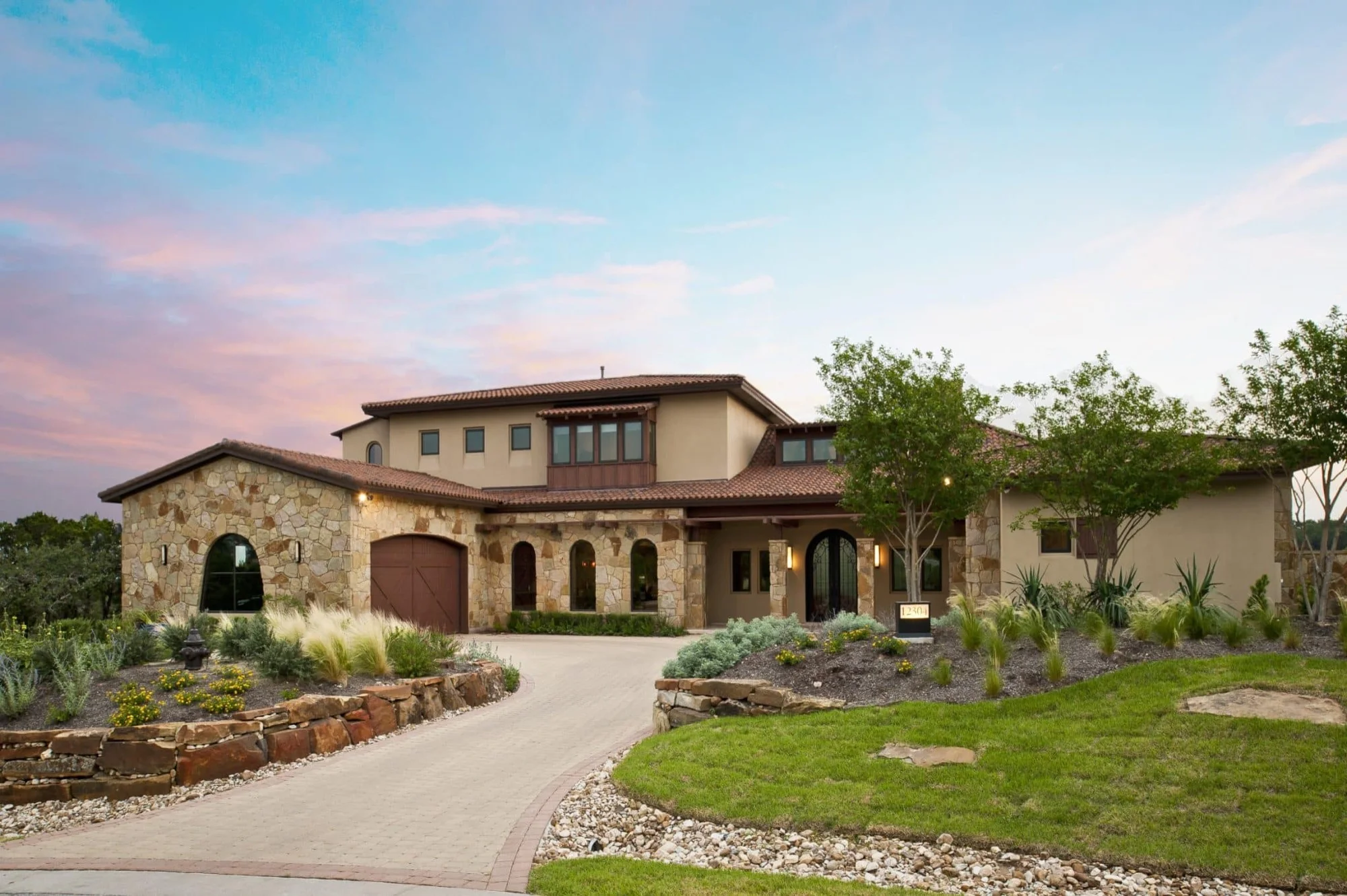 Golf Course Home Spanish Oaks - custom home by Jenkins Design Build Austin TX