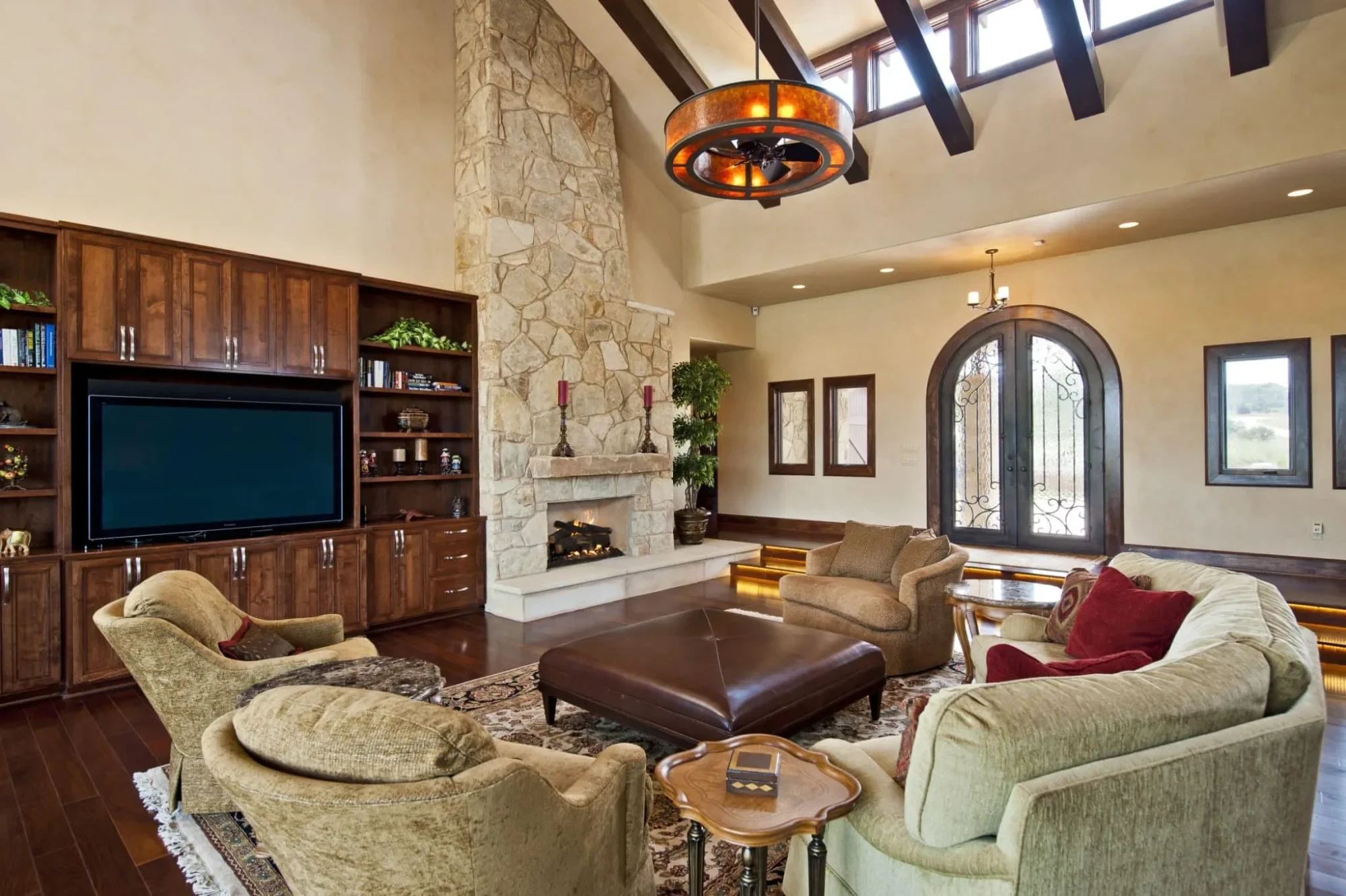 Golf Course Home Spanish Oaks - custom home by Jenkins Design Build Austin TX