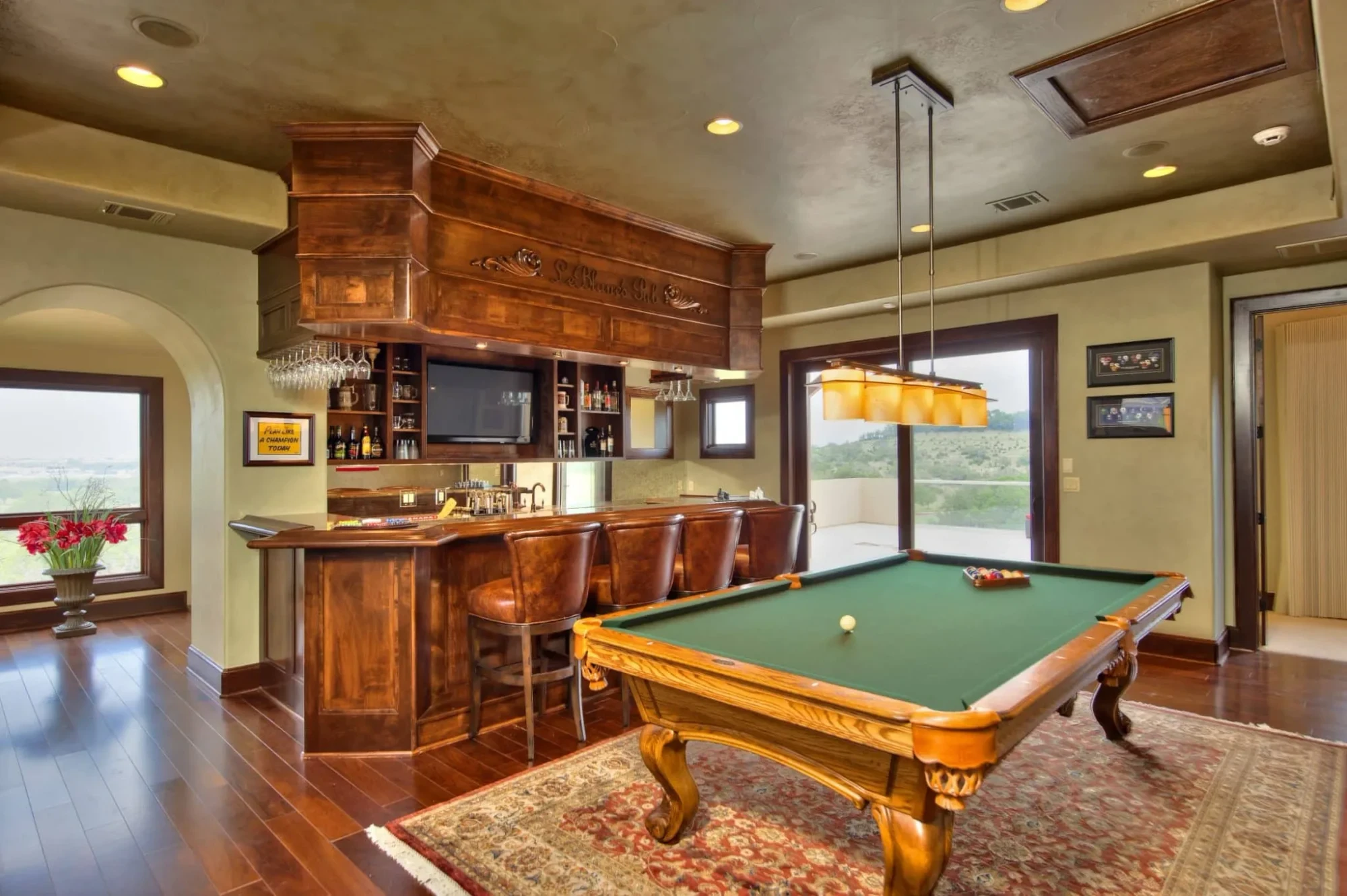 Golf Course Home Spanish Oaks - custom home by Jenkins Design Build Austin TX