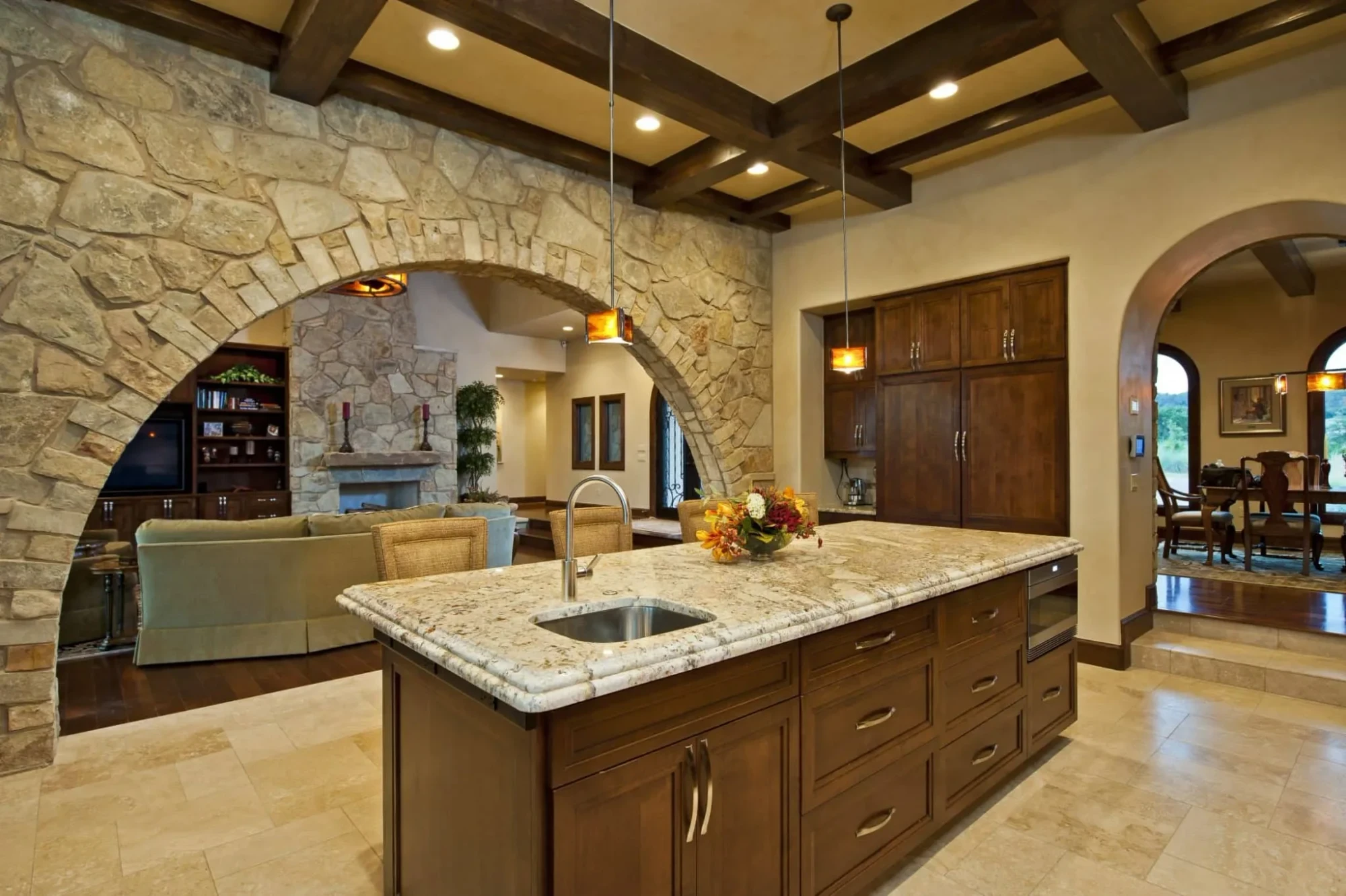 Golf Course Home Spanish Oaks - custom home by Jenkins Design Build Austin TX