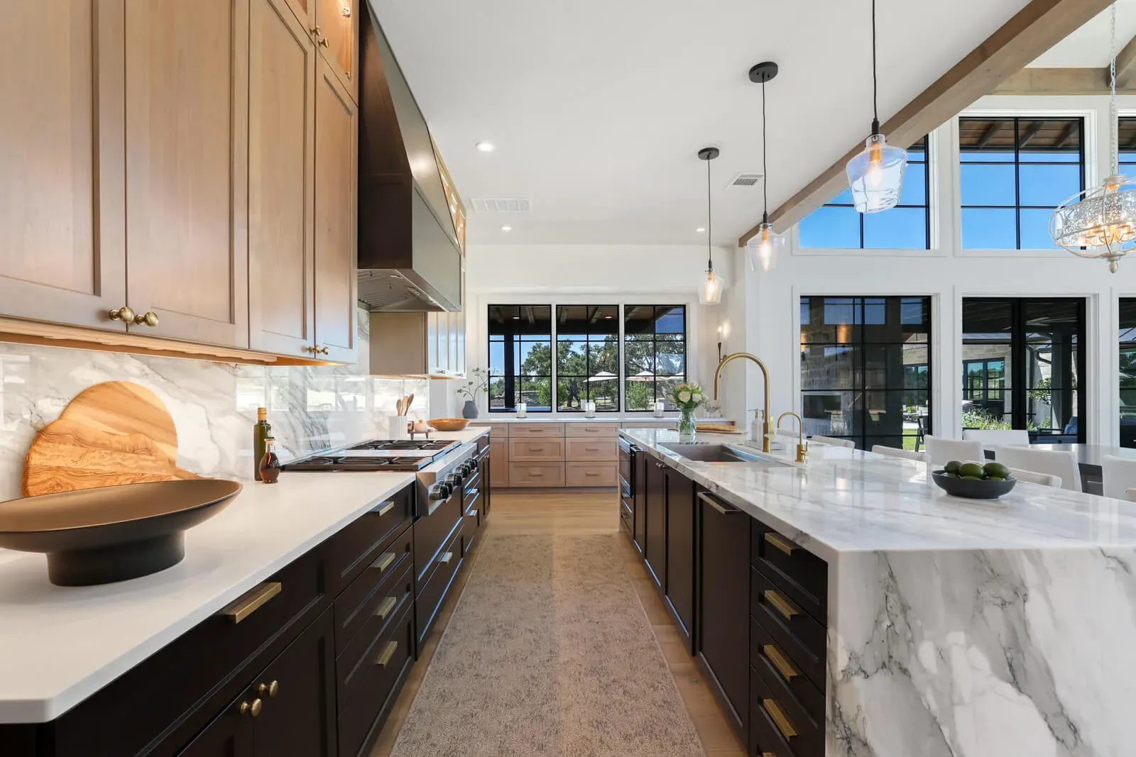 luxury kitchen design driftwood texas