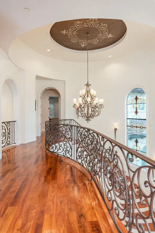 Luxury hallway designed by top Austin architects at Jenkins Design Build