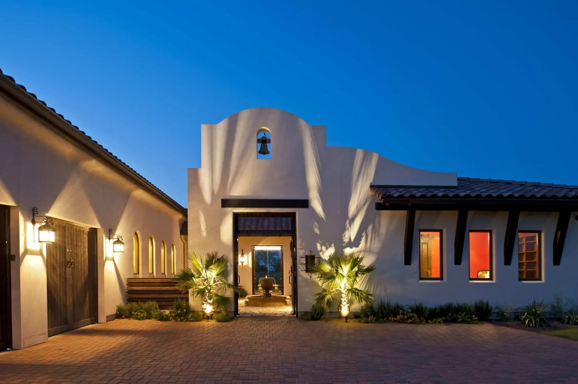 Parade Home Spanish Mission in Horseshoe Bay - custom home by Jenkins Design Build Austin TX