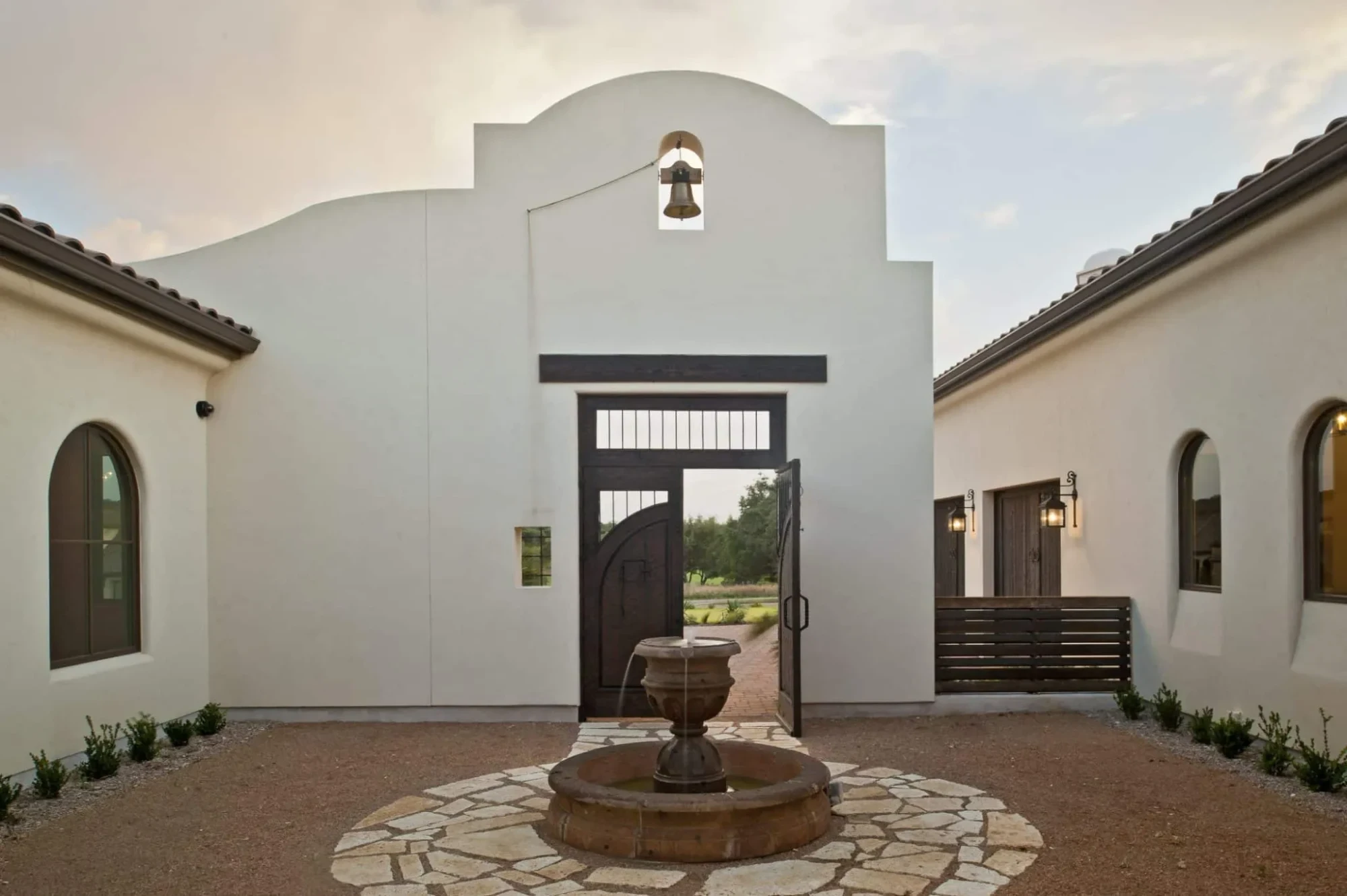 Parade Home Spanish Mission in Horseshoe Bay - custom home by Jenkins Design Build Austin TX