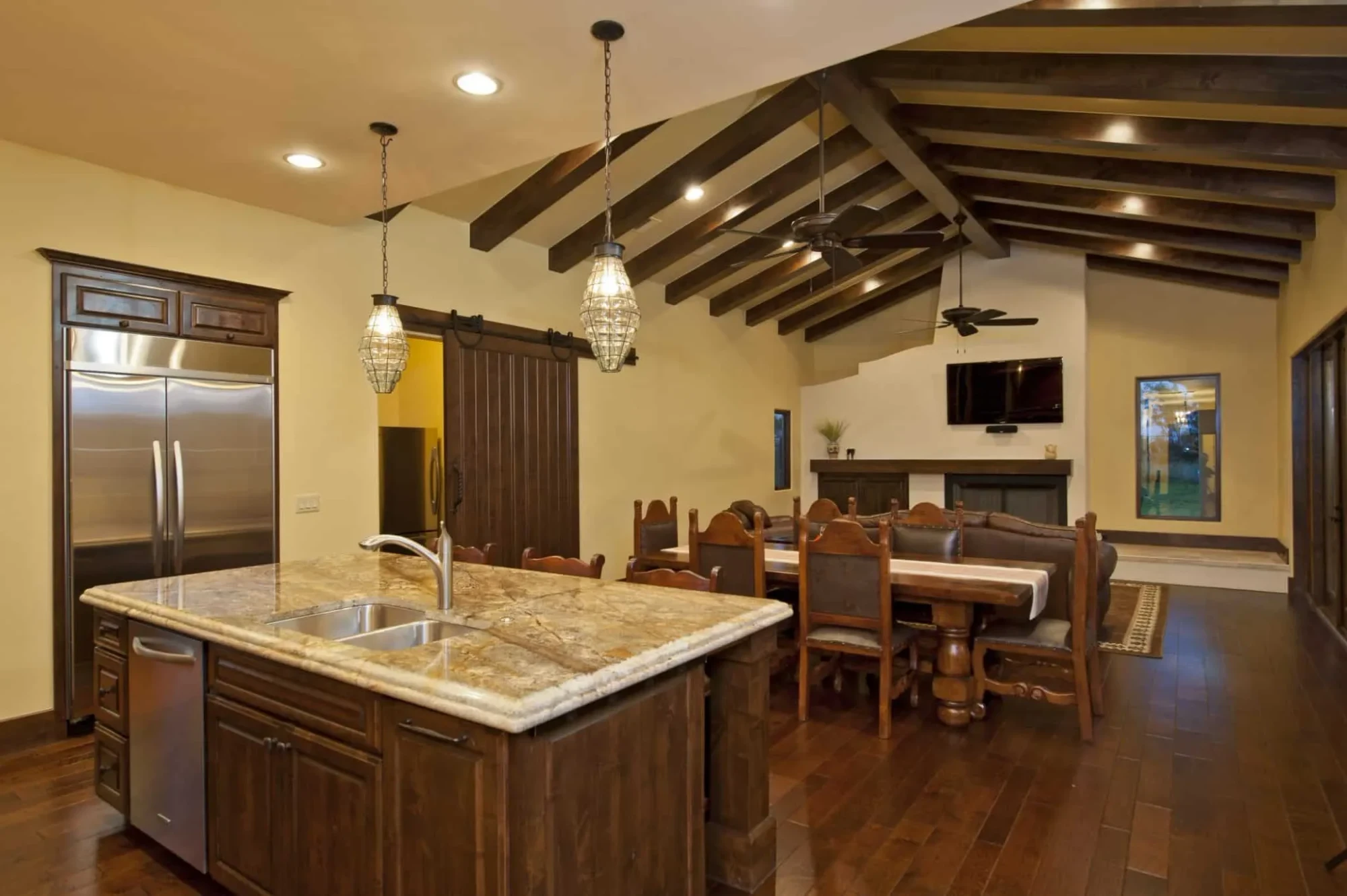 Parade Home Spanish Mission in Horseshoe Bay - custom home by Jenkins Design Build Austin TX