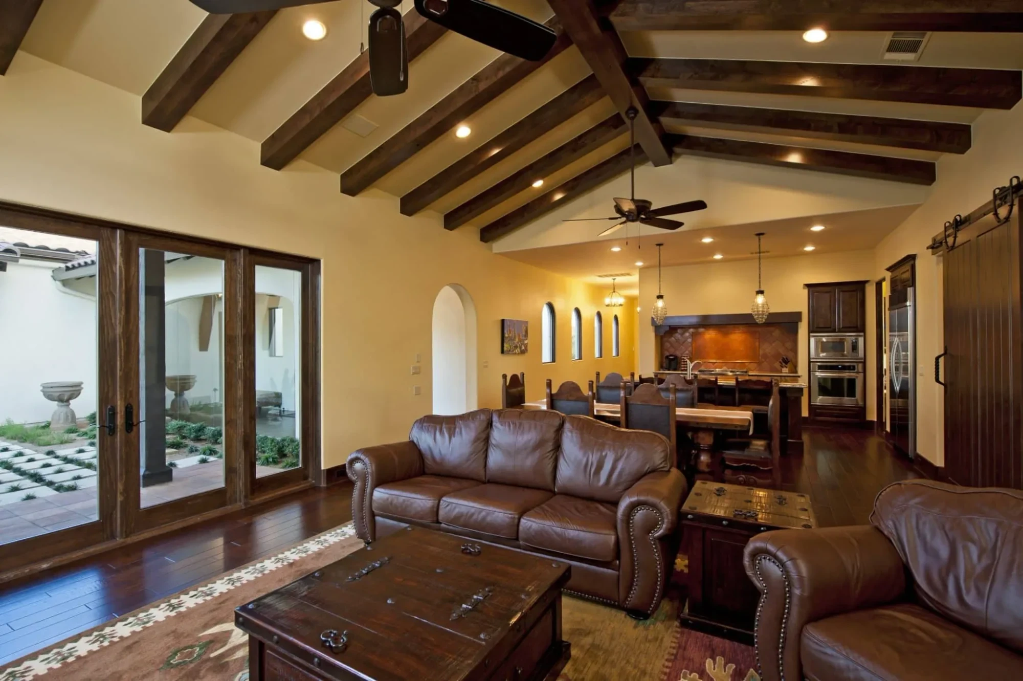 Parade Home Spanish Mission in Horseshoe Bay - custom home by Jenkins Design Build Austin TX