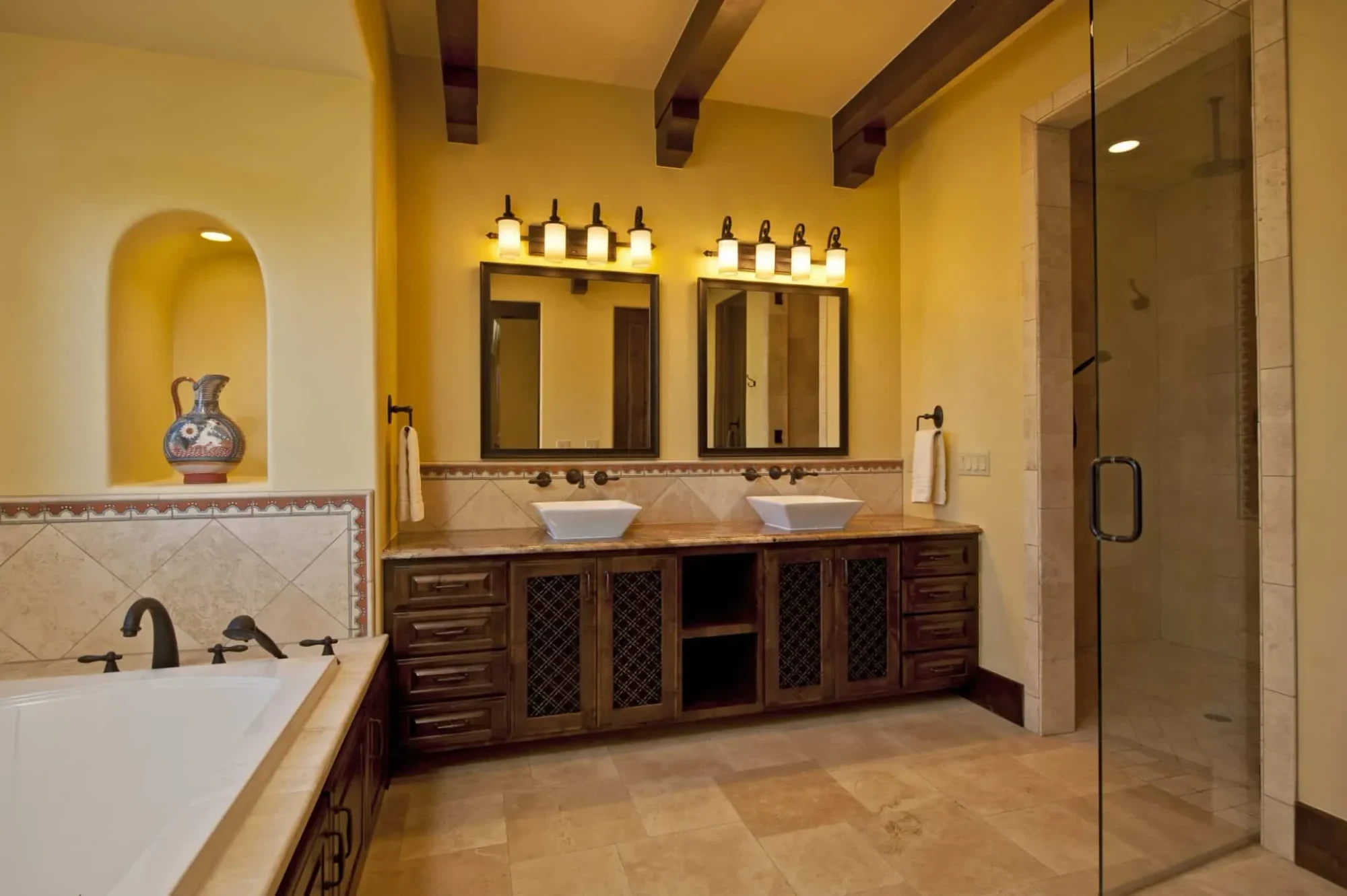 Parade Home Spanish Mission in Horseshoe Bay - custom home by Jenkins Design Build Austin TX