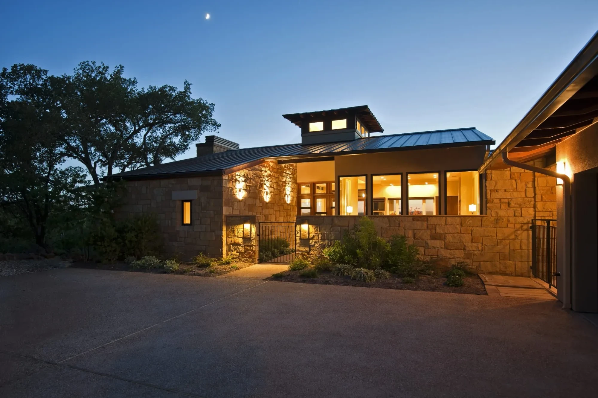 Hill Country Modern - custom home by Jenkins Design Build Austin TX