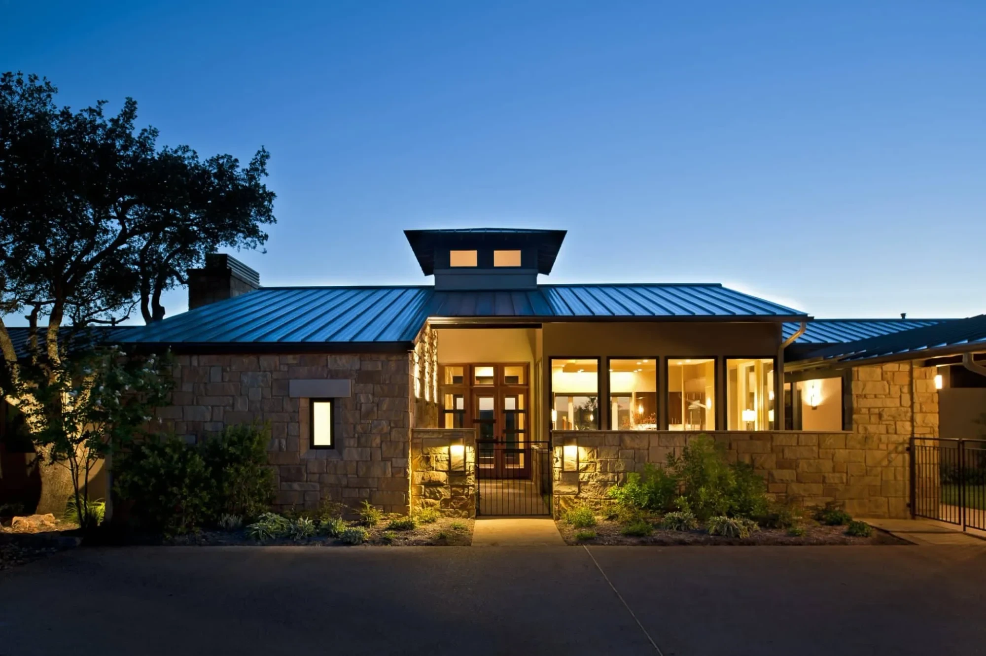 Hill Country Modern - custom home by Jenkins Design Build Austin TX