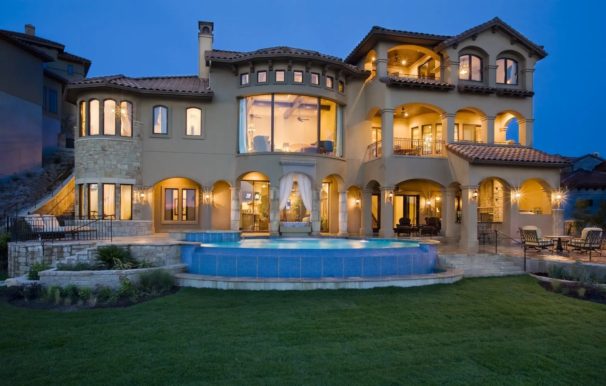 Award-Winning Outdoor Living - custom home by Jenkins Design Build Austin TX