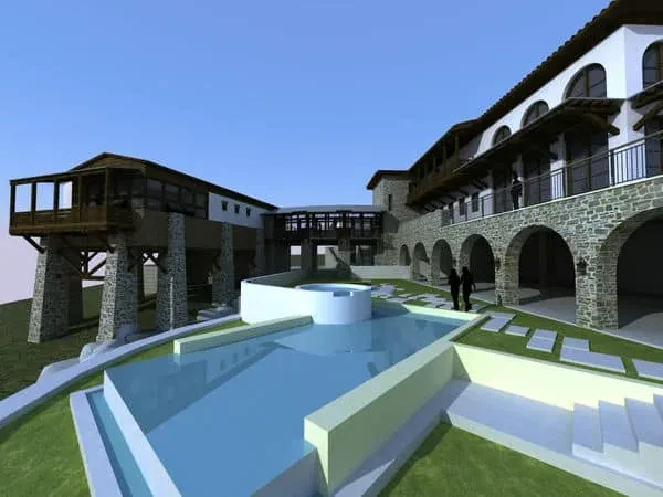 Hill Country Modern in Floodplain - custom home by Jenkins Design Build Austin TX