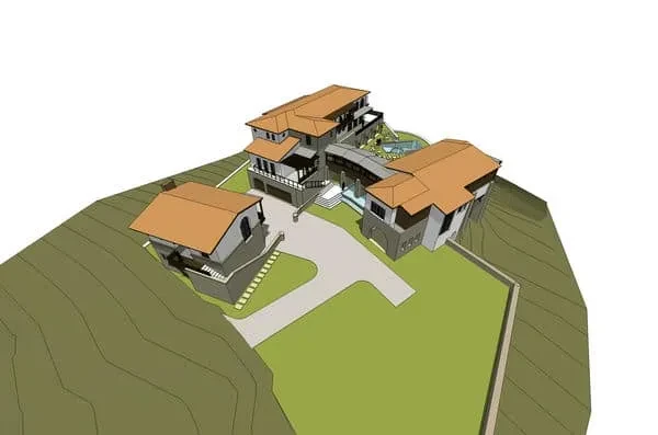 Hill Country Modern in Floodplain - custom home by Jenkins Design Build Austin TX