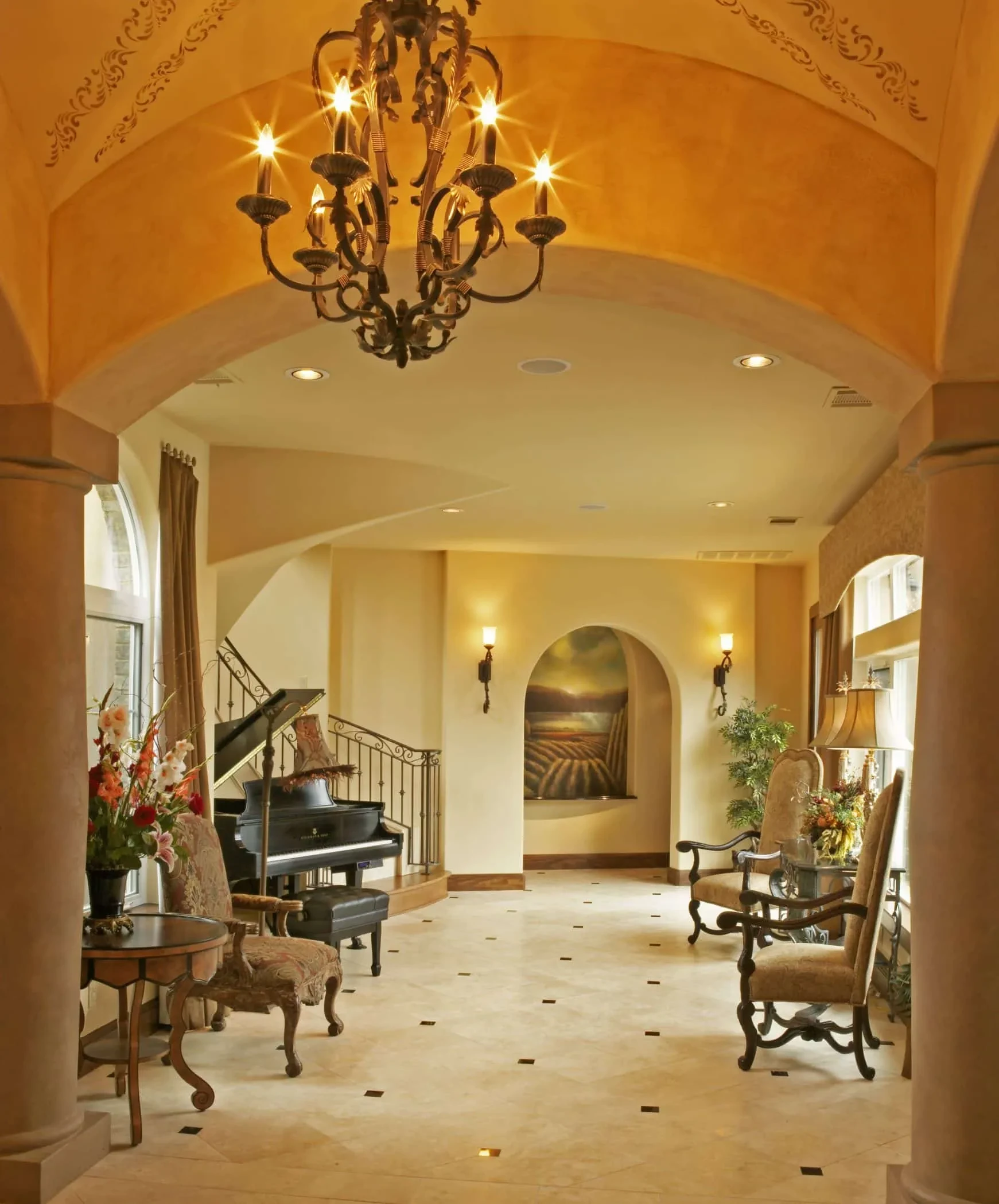 Tuscan Showcase Home - custom home by Jenkins Design Build Austin TX