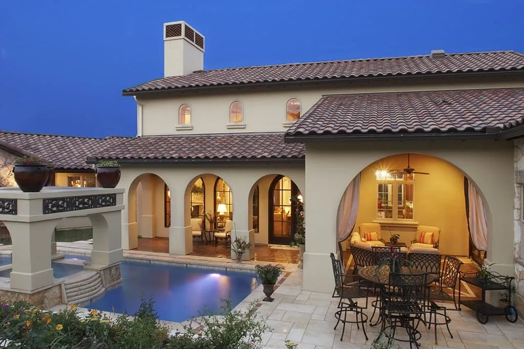 Backyard oasis