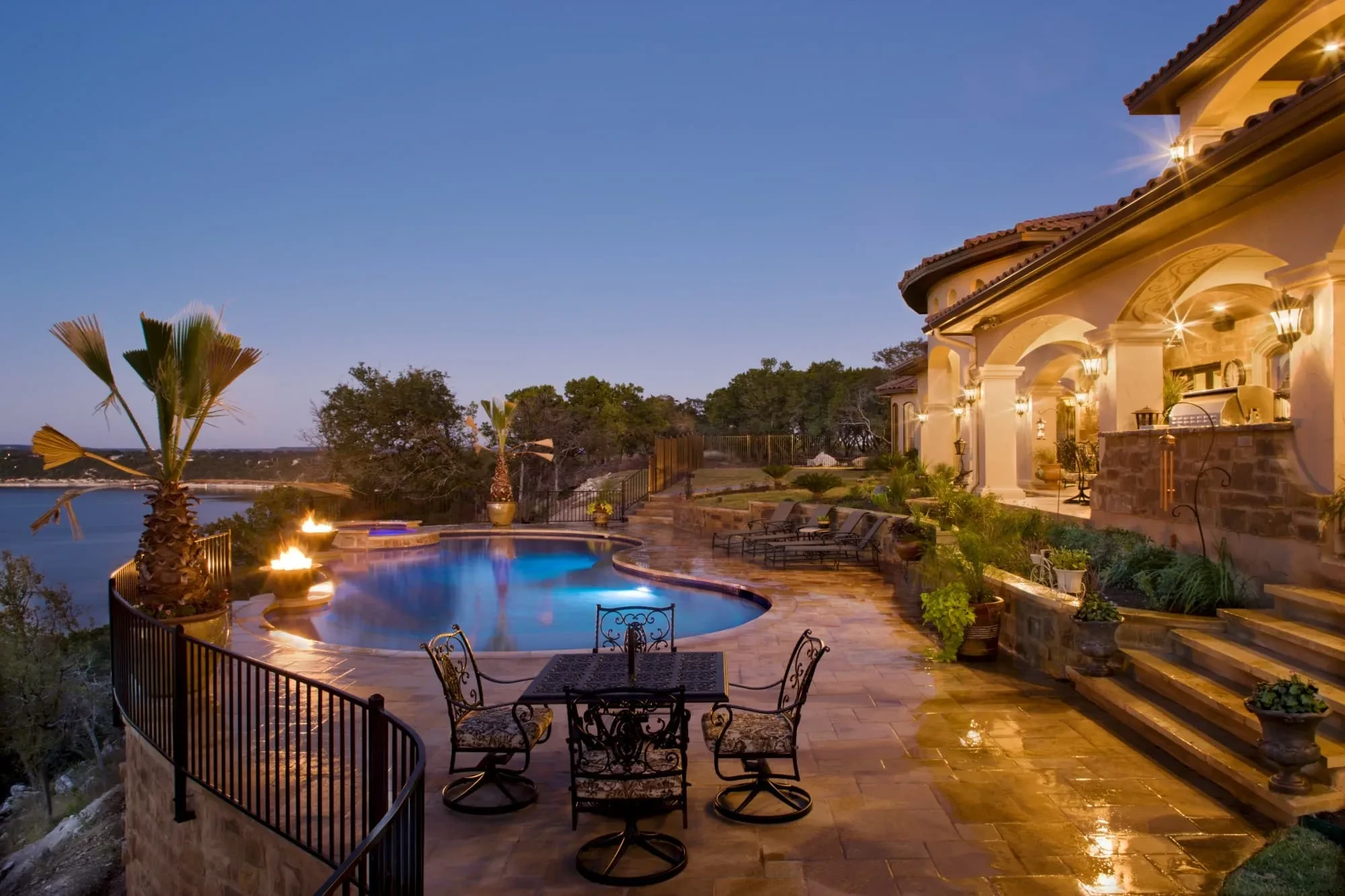 Pools ' Outdoor Living - custom home by Jenkins Design Build Austin TX