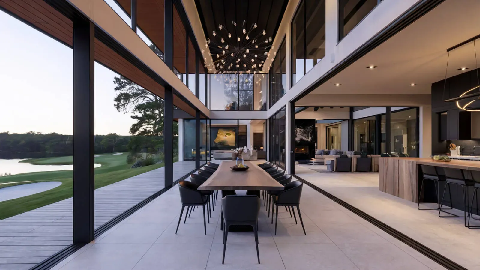 Travis Club homes architect rendering of luxury custom estate in Austin