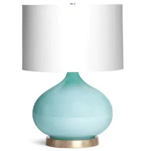 turquoise lamp